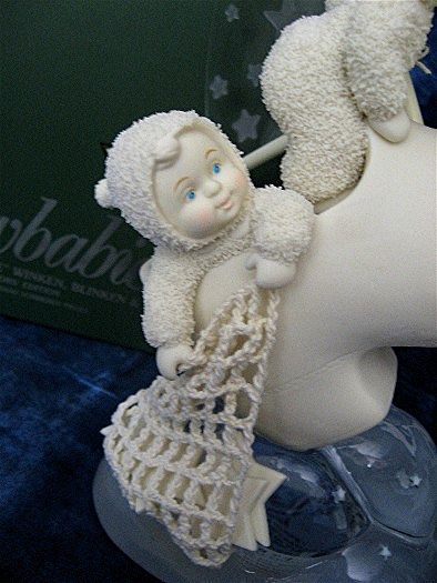 "The Fisherman Three" (Winken, Blinken & Nod) - Dept 56 Snowbabies Collector's Edition "The Fisherman Three" (Winken, Blinken & Nod) - Dept 56 Snowbabies Collector's Edition