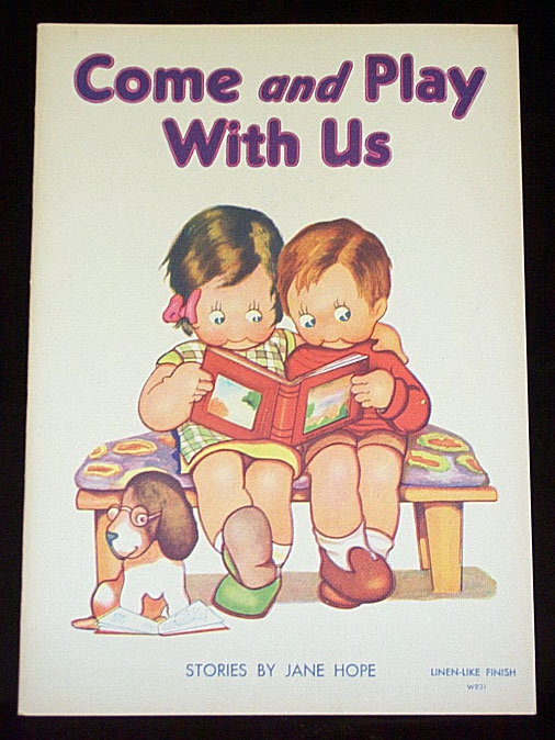 Vintage Come and Play With Us Children's Book Whitman Publishing Vintage Come and Play With Us Children's Book Whitman Publishing