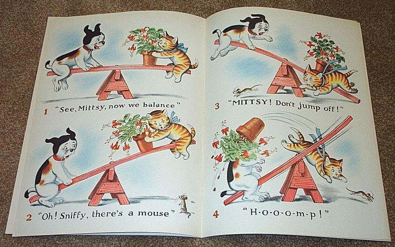 1938 Sniffy and Mittsy Children's Book Whitman Publishing 1938 Sniffy and Mittsy Children's Book Whitman Publishing