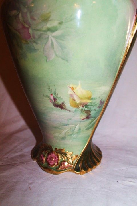 Breathtaking HAND PAINTED ROSES ~ LARGE Museum Quality Masterpiece Franz Mehlem Royal Bonn Stunning Still Life Painting on Porcelain ~ Signed by the Artist " M. Dirkmann" ~ Magnificent Piece of Fine Art ~ Heirloom Treasure ~ Collector Piece Breathtaking HAND PAINTED ROSES ~ LARGE Museum Quality Masterpiece Franz Mehlem Royal Bonn Stunning Still Life Painting on Porcelain ~ Signed by the Artist " M. Dirkmann" ~ Magnificent Piece of Fine Art ~ Heirloom Treasure ~ Collector Piece
