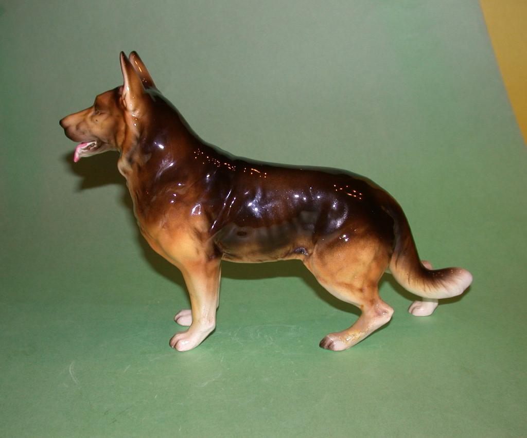 Large German Shepherd, Noble and Alert Large German Shepherd, Noble and Alert