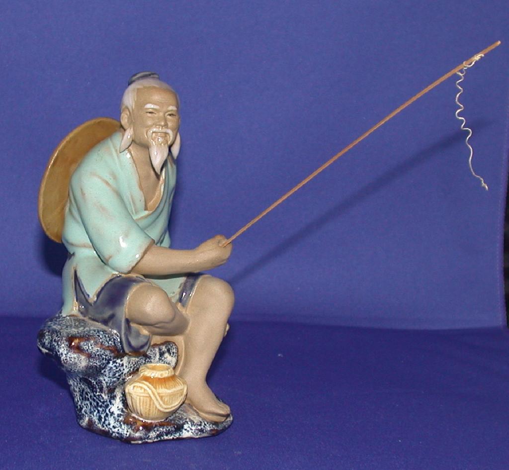Chinese Mudman Fisherman - Early 20th Century Chinese Mudman Fisherman - Early 20th Century
