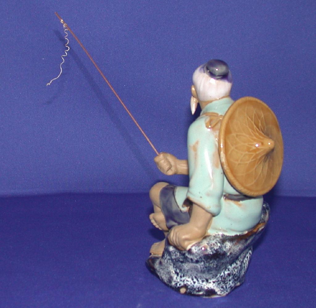 Chinese Mudman Fisherman - Early 20th Century Chinese Mudman Fisherman - Early 20th Century