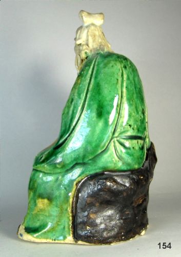 RARE Chinese Multi-Figural Mudmen - Two Sages Playing Wei-chi, c 1930 RARE Chinese Multi-Figural Mudmen - Two Sages Playing Wei-chi, c 1930