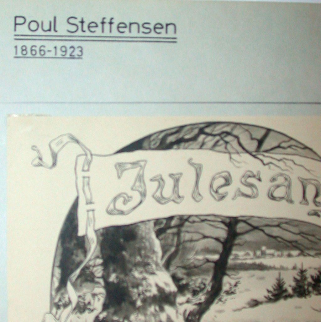Antique Original Drawing by Poul Steffensen (1866-1923), Signed and Dated 1909 Antique Original Drawing by Poul Steffensen (1866-1923), Signed and Dated 1909