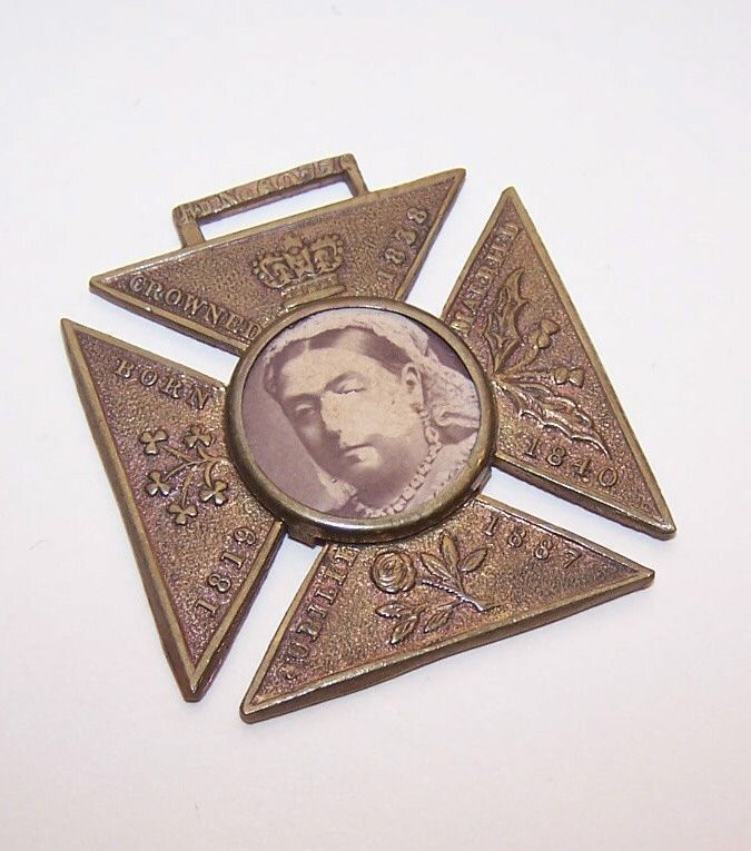 C.1887 English Medal Celebrating QUEEN VICTORIA's Jubilee! C.1887 English Medal Celebrating QUEEN VICTORIA's Jubilee!