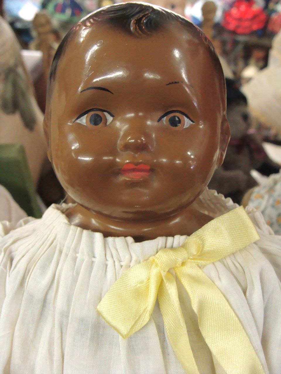Cute Effanbee Composition Black Baby Dainty Doll Cute Effanbee Composition Black Baby Dainty Doll