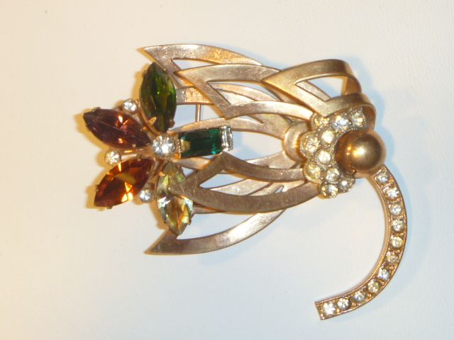 Vintage Rhinestone Brooch Vintage Rhinestone Brooch
