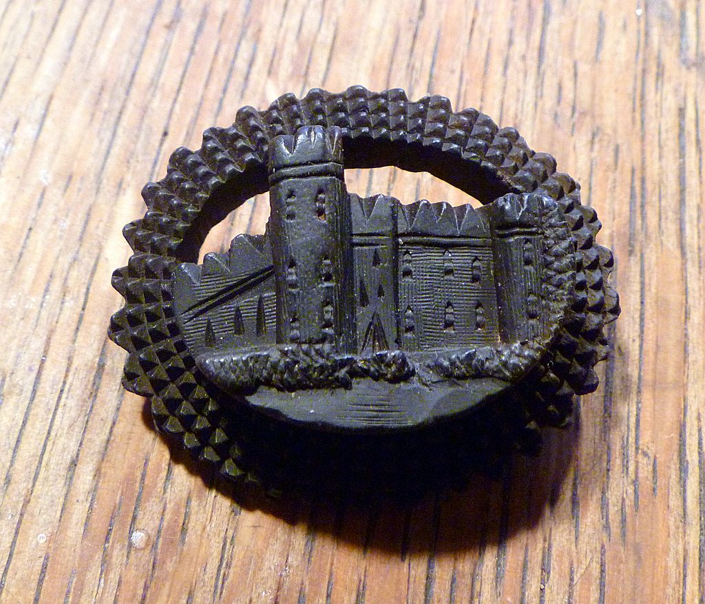 Antique Bog Oak Brooch Antique Bog Oak Brooch