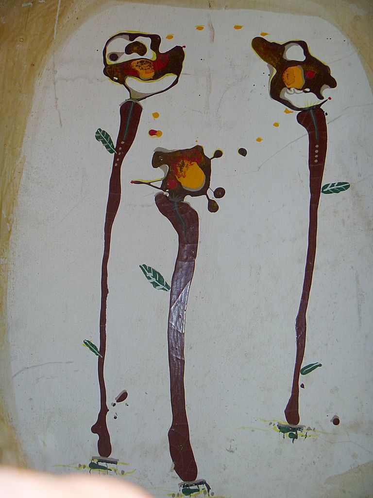 Painting by Ernest Trova Painting by Ernest Trova
