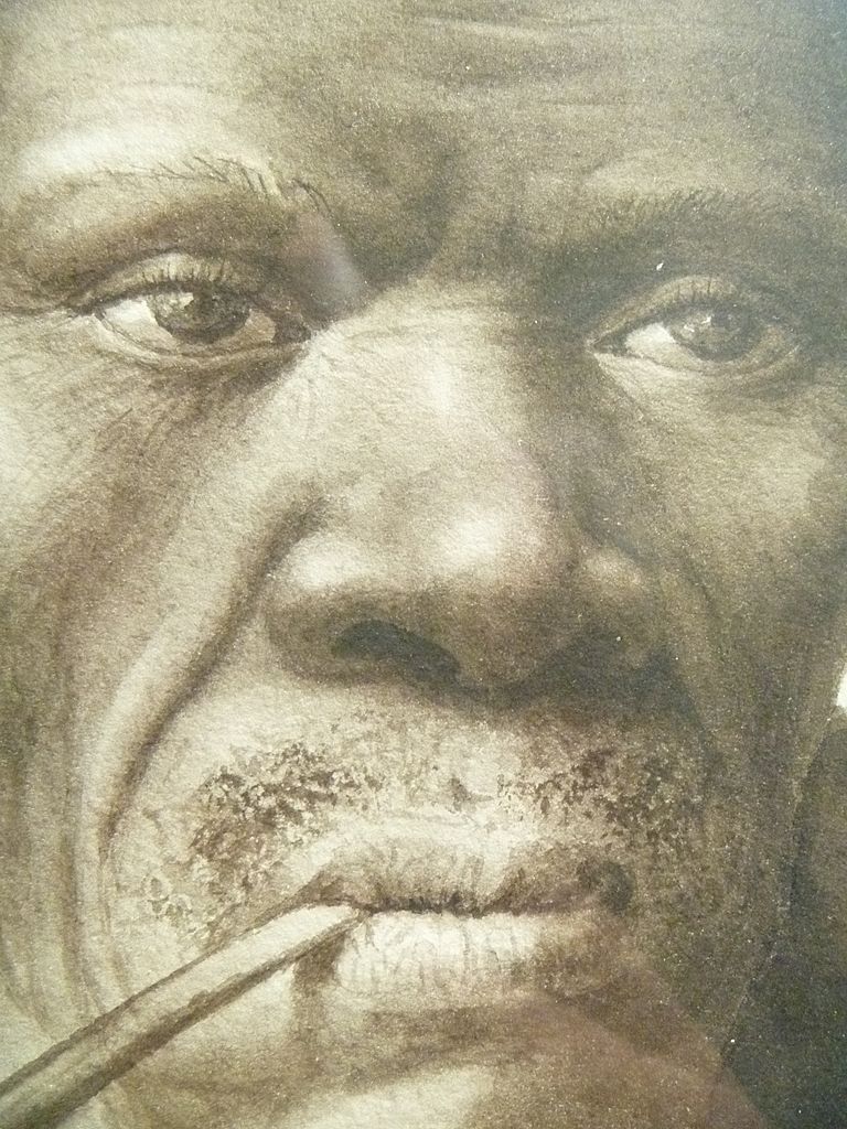 Watercolor by Gerard Bhengu Watercolor by Gerard Bhengu