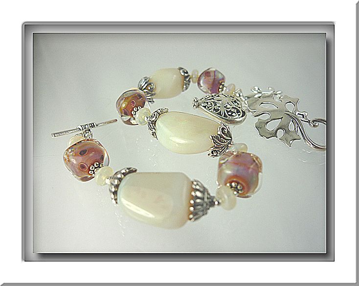 Beads Etc ~ Australian Opals ~ Balinese Sterling Bracelet Beads Etc ~ Australian Opals ~ Balinese Sterling Bracelet