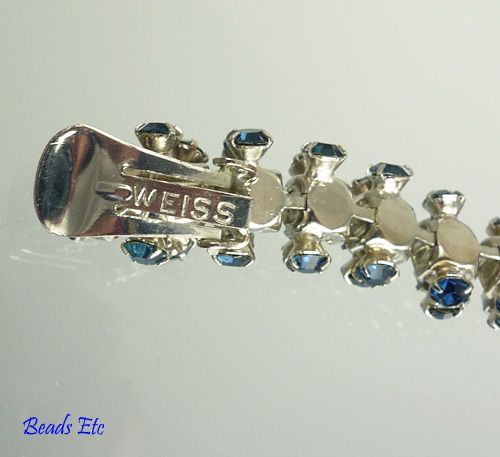 "20% Off" Vintage Signed Weiss Runway Earrings "20% Off" Vintage Signed Weiss Runway Earrings