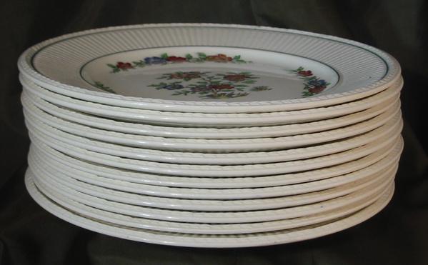 Wedgwood Plymouth Luncheon Plates - Set of Twelve Wedgwood Plymouth Luncheon Plates - Set of Twelve