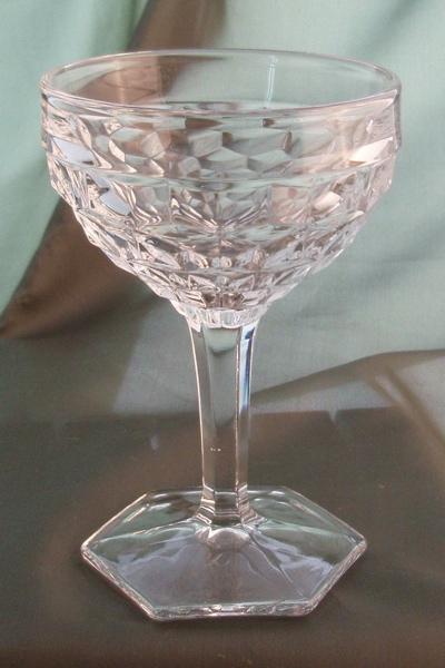 Fostoria American - Hex footed Champagne/Sherbet Fostoria American - Hex footed Champagne/Sherbet