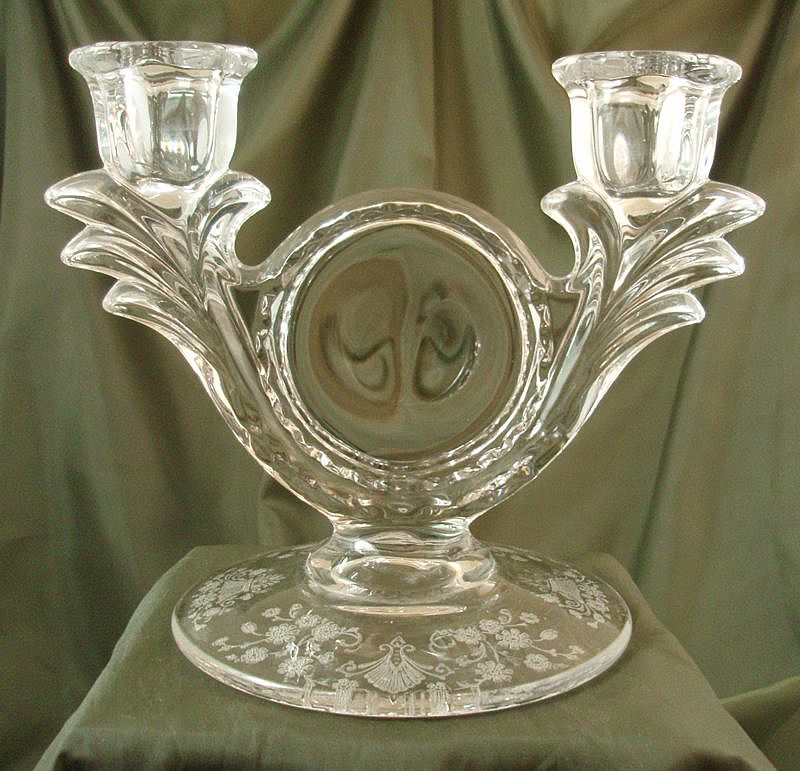 Duncan Miller Two-Lite First Love Candleholder Duncan Miller Two-Lite First Love Candleholder