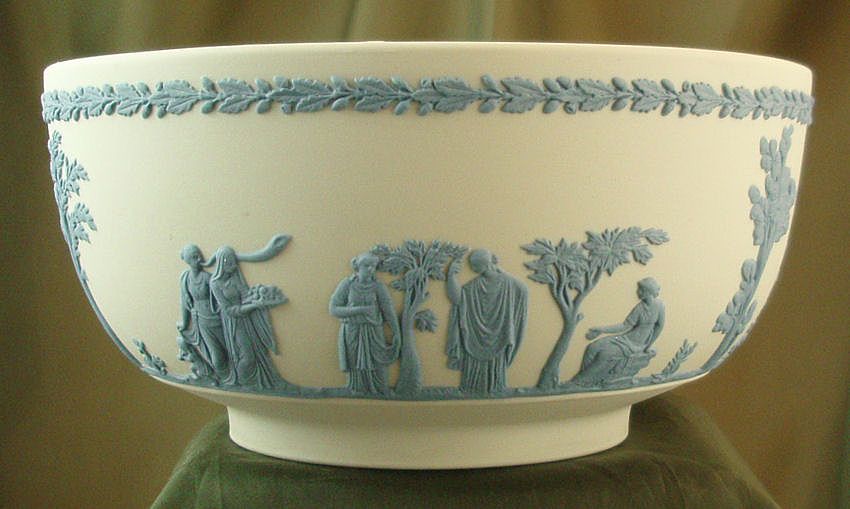 Wedgwood Reverse Jasper Ware Sacrifice Bowl Wedgwood Reverse Jasper Ware Sacrifice Bowl