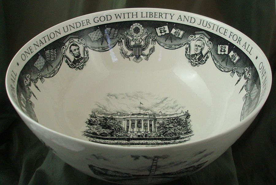 Wedgwood Queens Ware Washington, DC Bowl Wedgwood Queens Ware Washington, DC Bowl
