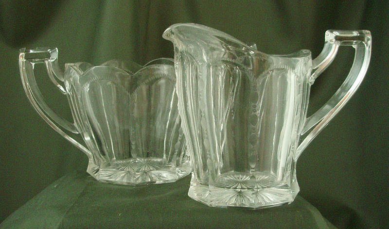 Westmoreland Colonial Cream and Sugar Westmoreland Colonial Cream and Sugar