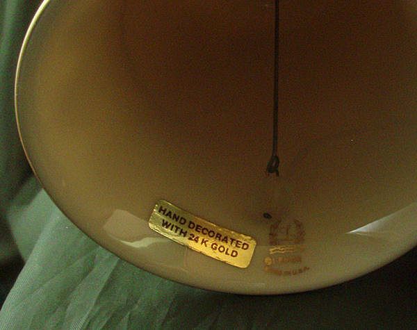 Lenox China Gold & Cream Table Bell Lenox China Gold & Cream Table Bell