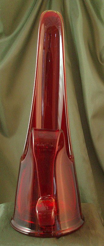 LE Smith Red Simplicity Pitcher Candleholder LE Smith Red Simplicity Pitcher Candleholder