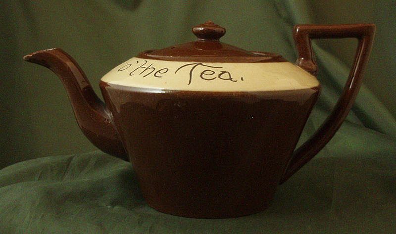 Torquay Motto Ware Teapot Torquay Motto Ware Teapot