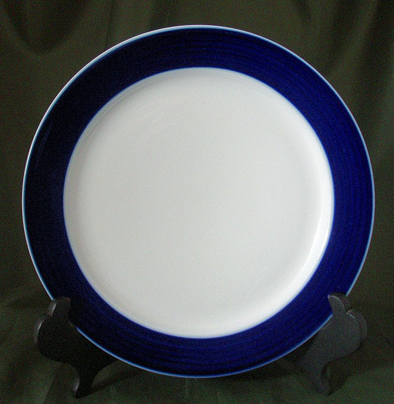 Thomas China Brushed Cobalt Salad Plates Thomas China Brushed Cobalt Salad Plates