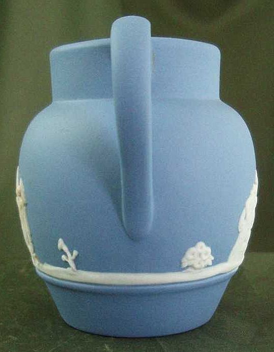Wedgwood Light Blue Jasper Ware Miniature Dutch Jug Wedgwood Light Blue Jasper Ware Miniature Dutch Jug
