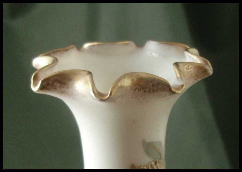 Early Ceramic Arts Co American Belleek Handled Vase Early Ceramic Arts Co American Belleek Handled Vase