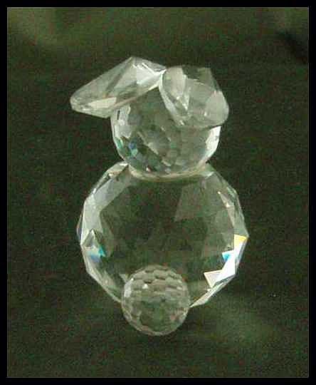 Swarovski Crystal Miniature Rabbit Figure Swarovski Crystal Miniature Rabbit Figure