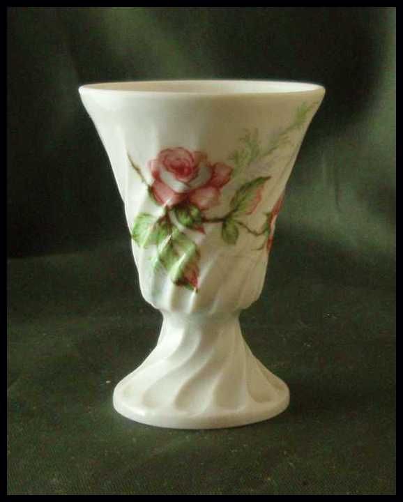 Haviland Limoges Miniature Footed Vase Haviland Limoges Miniature Footed Vase