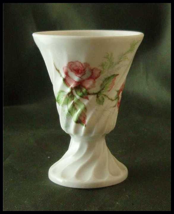 Haviland Limoges Miniature Footed Vase Haviland Limoges Miniature Footed Vase