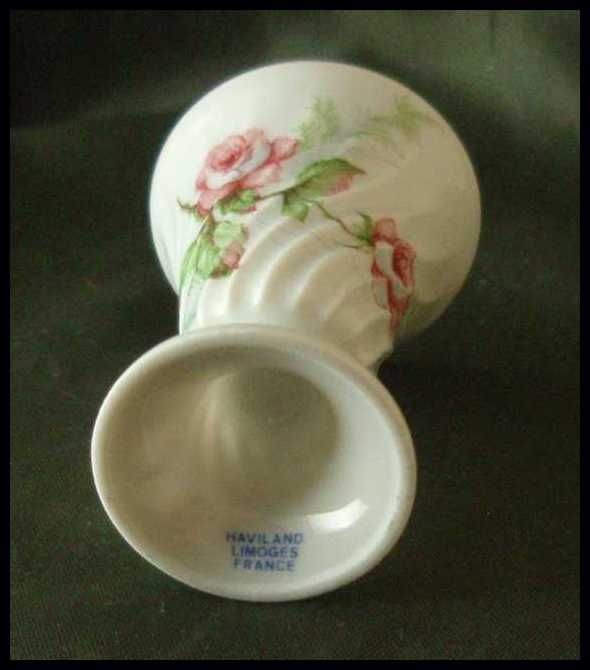 Haviland Limoges Miniature Footed Vase Haviland Limoges Miniature Footed Vase