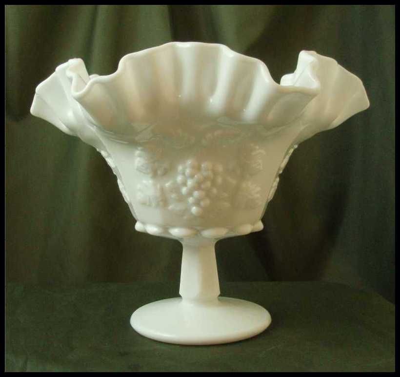 Westmoreland Paneled Grape Compote Westmoreland Paneled Grape Compote