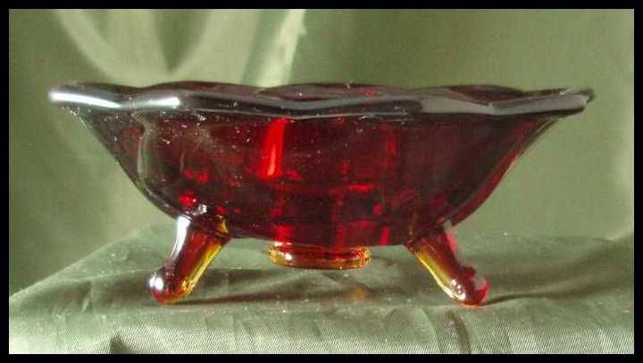 Fenton Ruby Lotus Candleholders Fenton Ruby Lotus Candleholders