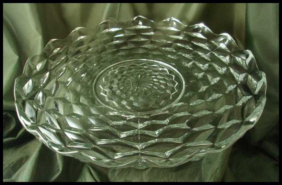 Fostoria American Torte Plate Fostoria American Torte Plate