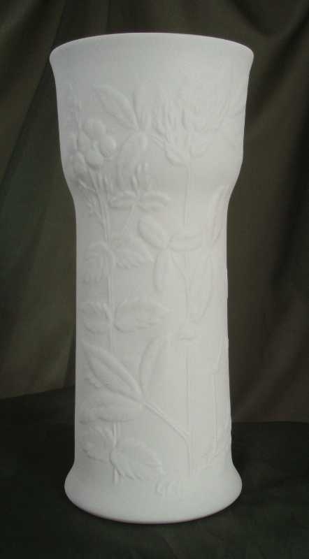 Arabia Of Finland White Bisque Vase Arabia Of Finland White Bisque Vase