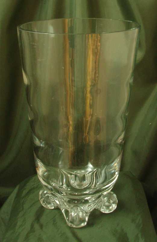 Tiffin Swedish Modern Gladiola Vase Tiffin Swedish Modern Gladiola Vase