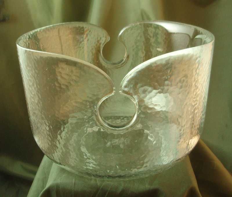 Rosenthal Studio Line Zsofia Kanyak Spun Glass Bowl Rosenthal Studio Line Zsofia Kanyak Spun Glass Bowl