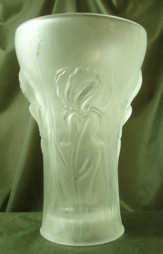 Vintage Barolac Iris Vase Vintage Barolac Iris Vase