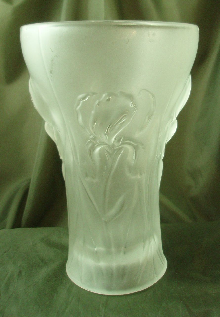 Vintage Barolac Iris Vase Vintage Barolac Iris Vase