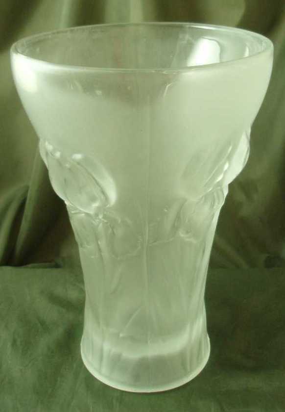 Vintage Barolac Iris Vase Vintage Barolac Iris Vase
