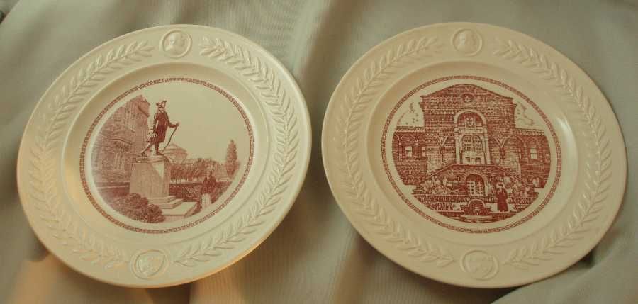 Wedgwood Queens Ware University of Pennsylvania Bicentennial Plates - Set of 12 Wedgwood Queens Ware University of Pennsylvania Bicentennial Plates - Set of 12