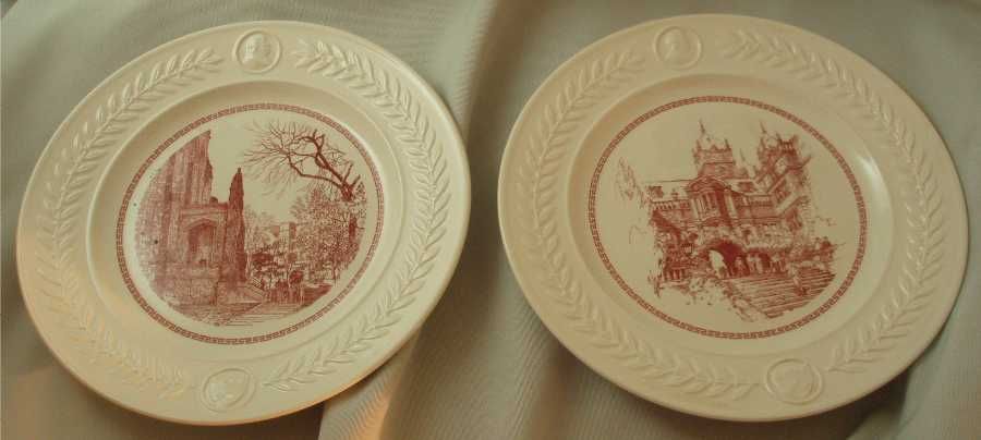 Wedgwood Queens Ware University of Pennsylvania Bicentennial Plates - Set of 12 Wedgwood Queens Ware University of Pennsylvania Bicentennial Plates - Set of 12