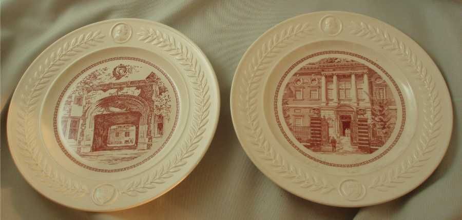 Wedgwood Queens Ware University of Pennsylvania Bicentennial Plates - Set of 12 Wedgwood Queens Ware University of Pennsylvania Bicentennial Plates - Set of 12