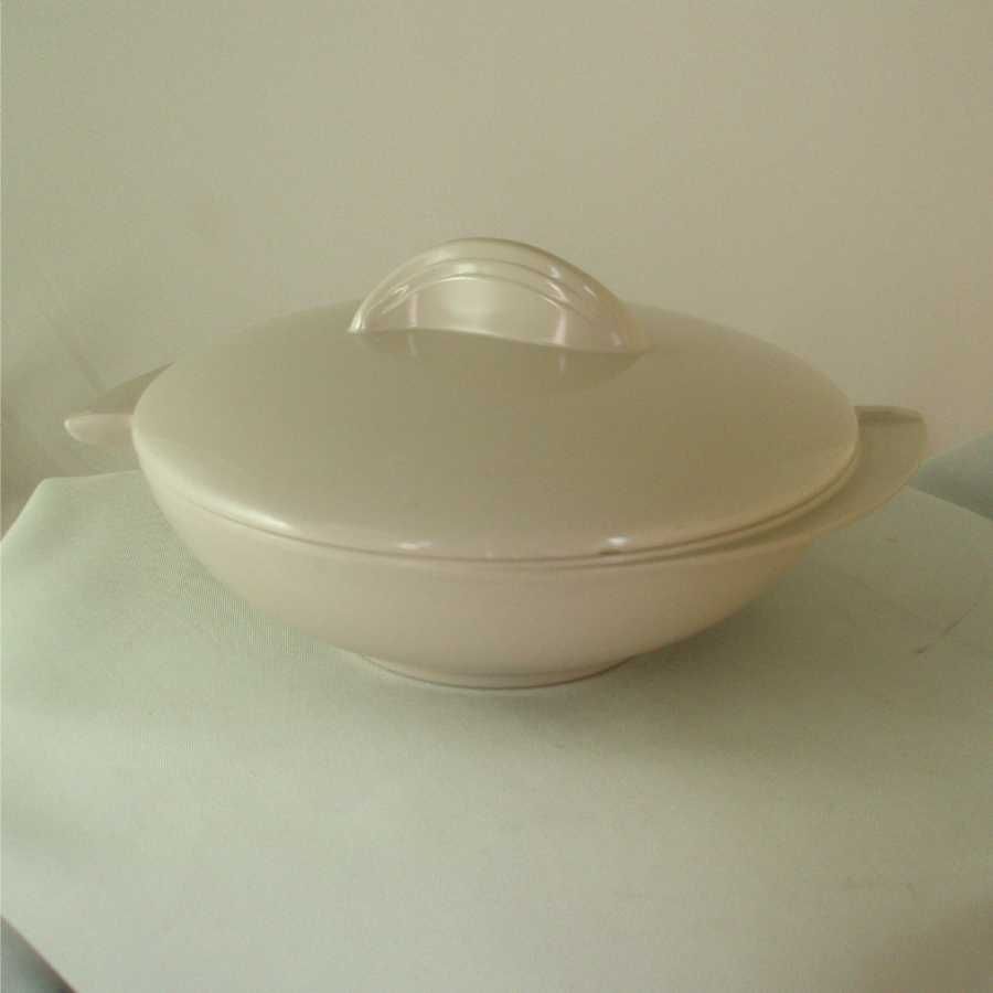 Boonton Melmac Gray Covered Vegetable Boonton Melmac Gray Covered Vegetable