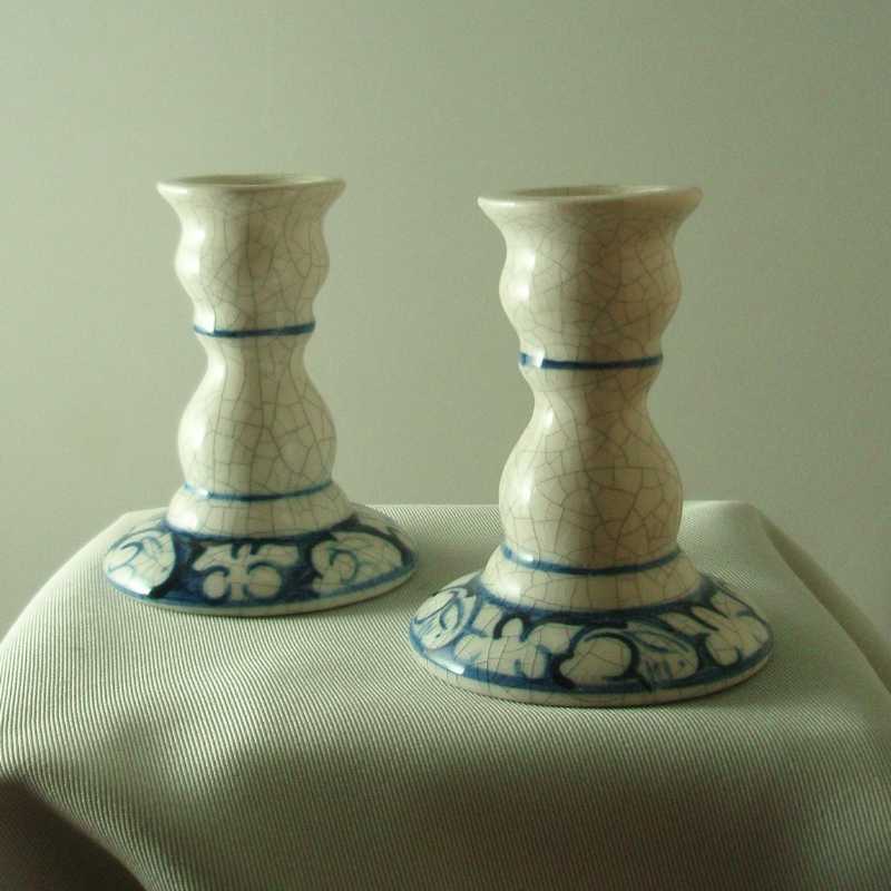 Dedham Potting Shed Rabbit Candlesticks - Pair Dedham Potting Shed Rabbit Candlesticks - Pair