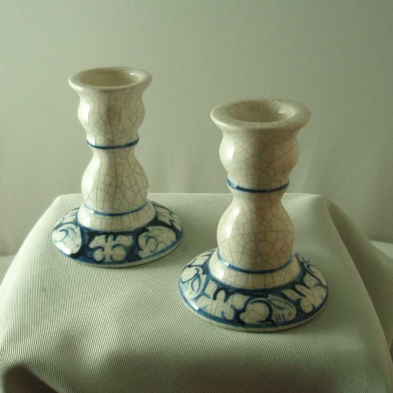 Dedham Potting Shed Rabbit Candlesticks - Pair Dedham Potting Shed Rabbit Candlesticks - Pair