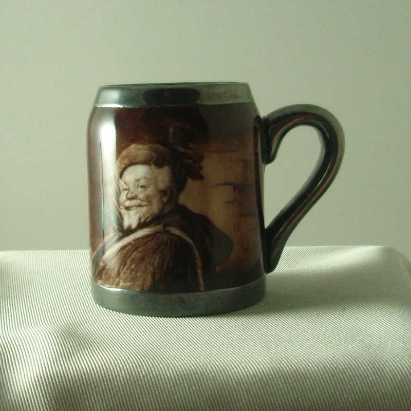 Lenox CAC Silver Overlay Miniature Stein Lenox CAC Silver Overlay Miniature Stein