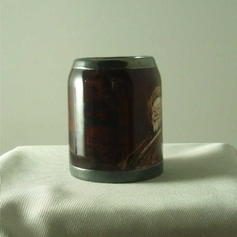 Lenox CAC Silver Overlay Miniature Stein Lenox CAC Silver Overlay Miniature Stein